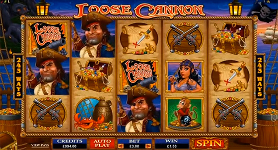 Loose Cannon Slot Game